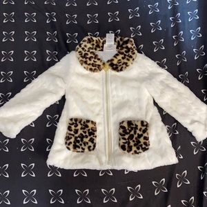 Going through her closet to get her new clothes